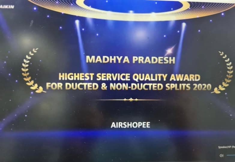 Daikin Service and Quality Award 2020